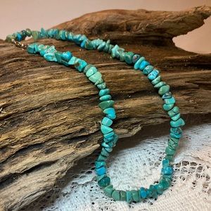 Strand of turquoise gemstone necklace